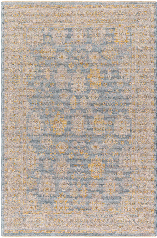 Avant Garde AVT-2354 9' x 12'2" Machine Woven Rug AVT2354-9122  Charcoal, Medium Gray, Taupe, Tan Surya