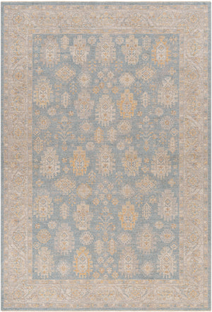 Avant Garde AVT-2354 6'7" x 9'6" Machine Woven Rug AVT2354-6796  Charcoal, Medium Gray, Taupe, Tan Surya