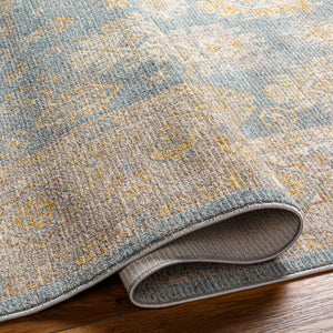 Avant Garde AVT-2354 9' x 12'2" Machine Woven Rug AVT2354-9122  Charcoal, Medium Gray, Taupe, Tan Surya