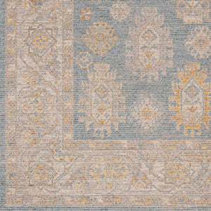 Avant Garde AVT-2354 9' x 12'2" Machine Woven Rug AVT2354-9122  Charcoal, Medium Gray, Taupe, Tan Surya