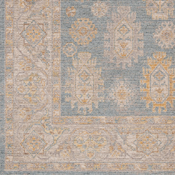 Avant Garde AVT-2354 9' x 12'2" Machine Woven Rug AVT2354-9122  Charcoal, Medium Gray, Taupe, Tan Surya