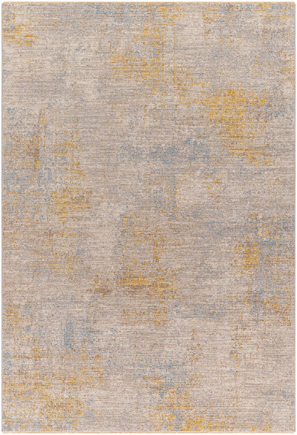Avant Garde AVT-2355 9' x 12'2" Machine Woven Rug AVT2355-9122  Taupe, Medium Gray, Tan, Charcoal Surya