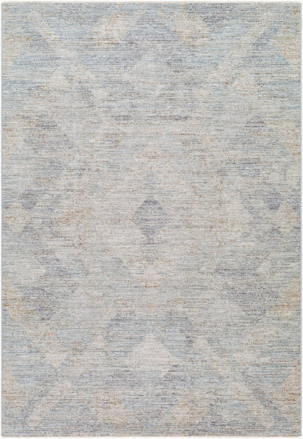 Livabliss Avant Garde Machine Woven Polyester Area Rug with Fringe Border for Modern Living Charcoal, Dusty 9' x 12'2" AVT2356-9122
