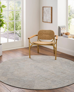 Livabliss Avant Garde Machine Woven Polyester Area Rug with Fringe Border for Modern Living Charcoal, Dusty 7'10" x 7'10" AVT2356-710RD