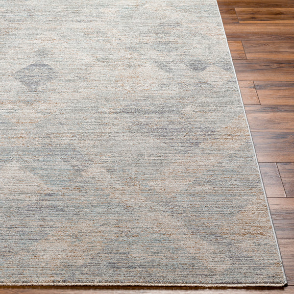 Avant Garde AVT-2356 9' x 12'2" Machine Woven Rug AVT2356-9122  Charcoal, Dusty Sage, Medium Gray Surya