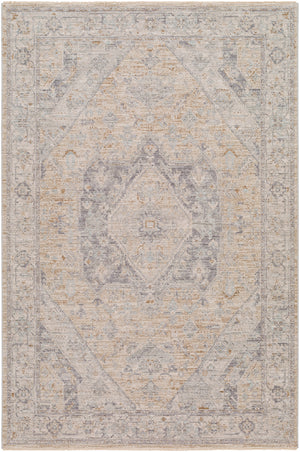 Avant Garde AVT-2357 9' x 12'2" Machine Woven Rug AVT2357-9122  Dusty Sage, Medium Gray, Charcoal, Deep Teal Surya