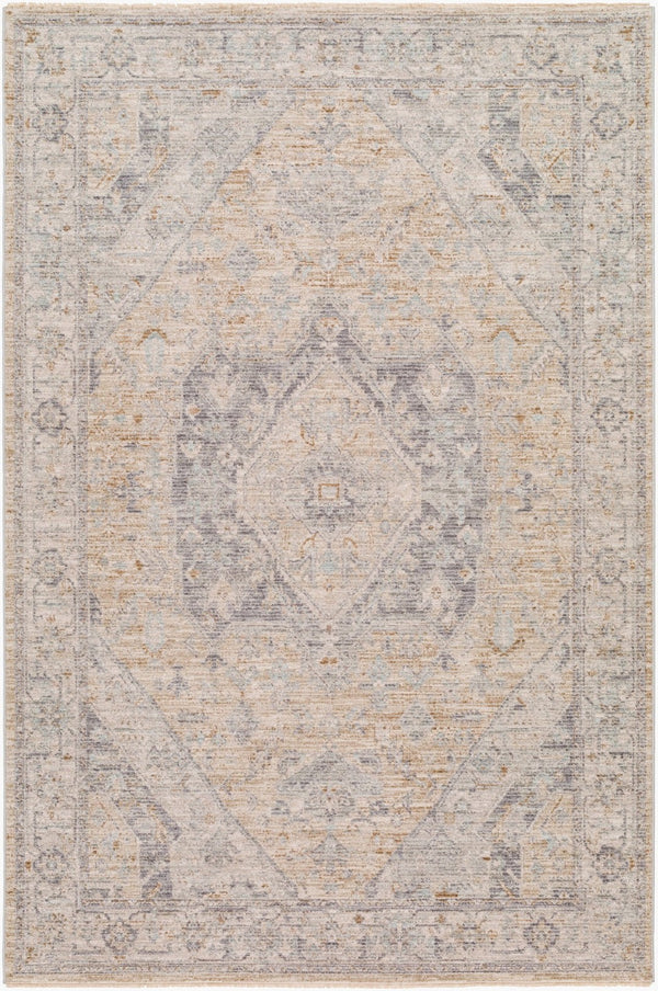 Livabliss Avant Garde Traditional Fringe Area Rug Polyester Woven for Large Living Spaces Dusty Sage, Med 12' x 15' AVT2357-1215