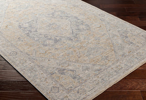 Avant Garde AVT-2357 9' x 12'2" Machine Woven Rug AVT2357-9122  Dusty Sage, Medium Gray, Charcoal, Deep Teal Surya