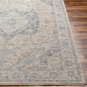 Avant Garde AVT-2357 9' x 12'2" Machine Woven Rug AVT2357-9122  Dusty Sage, Medium Gray, Charcoal, Deep Teal Surya