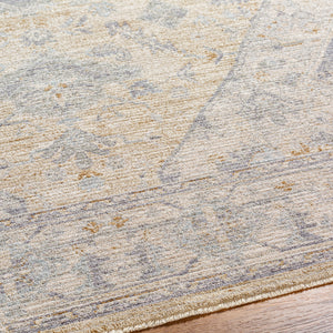 Avant Garde AVT-2357 9' x 12'2" Machine Woven Rug AVT2357-9122  Dusty Sage, Medium Gray, Charcoal, Deep Teal Surya