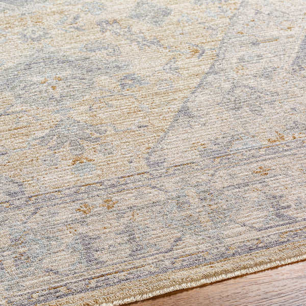 Avant Garde AVT-2357 9' x 12'2" Machine Woven Rug AVT2357-9122  Dusty Sage, Medium Gray, Charcoal, Deep Teal Surya