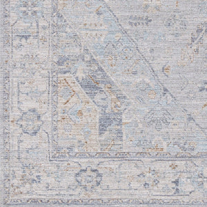 Livabliss Avant Garde Traditional Runner Rug with Fringe Turkish Woven Polyester Hallway Accent Medium Gray, Ch 2'7" x 10' AVT2359-2710
