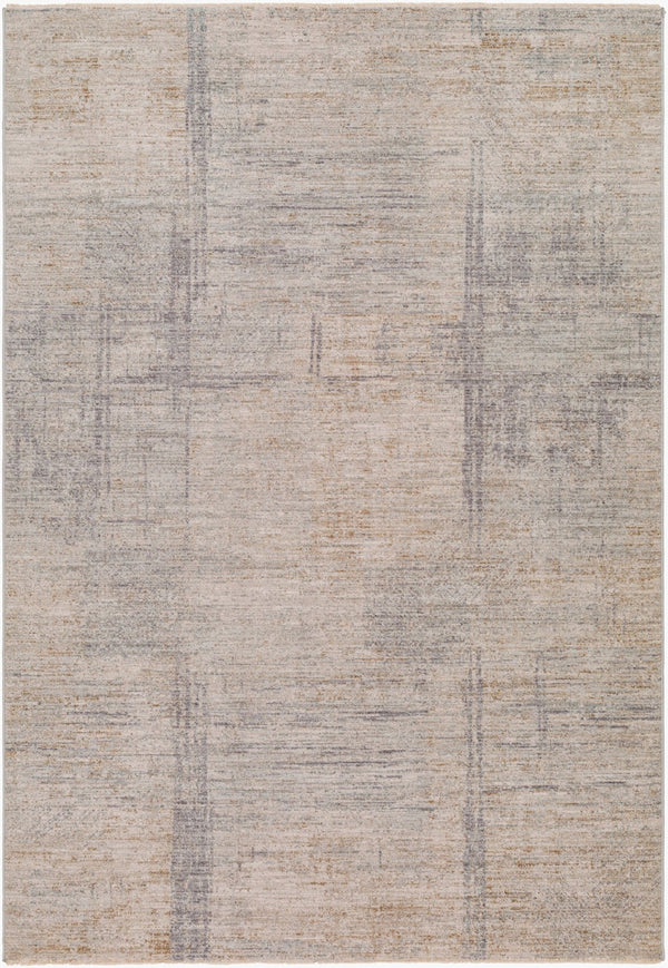 Livabliss Avant Garde Machine Woven Polyester Area Rug with Fringe for Large Living Spaces Charcoal, Dusty 2' x 2'11" AVT2361-23