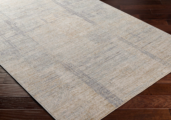 Avant Garde AVT-2361 9' x 12'2" Machine Woven Rug AVT2361-9122  Charcoal, Dusty Sage, Medium Gray, Deep Teal Surya