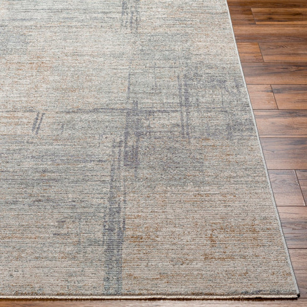 Livabliss Avant Garde Machine Woven Polyester Area Rug with Fringe for Large Living Spaces Charcoal, Dusty 2' x 2'11" AVT2361-23