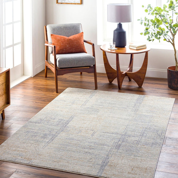 Livabliss Avant Garde Machine Woven Polyester Area Rug with Fringe for Large Living Spaces Charcoal, Dusty 2' x 2'11" AVT2361-23