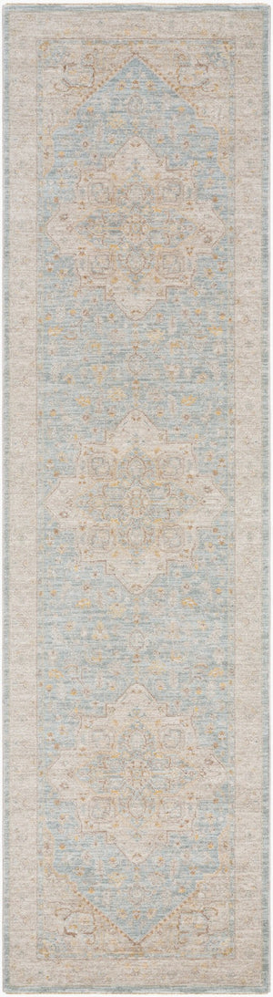 Livabliss Avant Garde Traditional Fringe Area Rug Polyester Woven Formal Living Room Accent Taupe, Medium G 2'7" x 7'3" AVT2365-2773