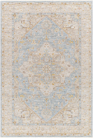 Livabliss Avant Garde Traditional Fringe Area Rug Polyester Woven Formal Living Room Accent Taupe, Medium G 2' x 2'11" AVT2365-23