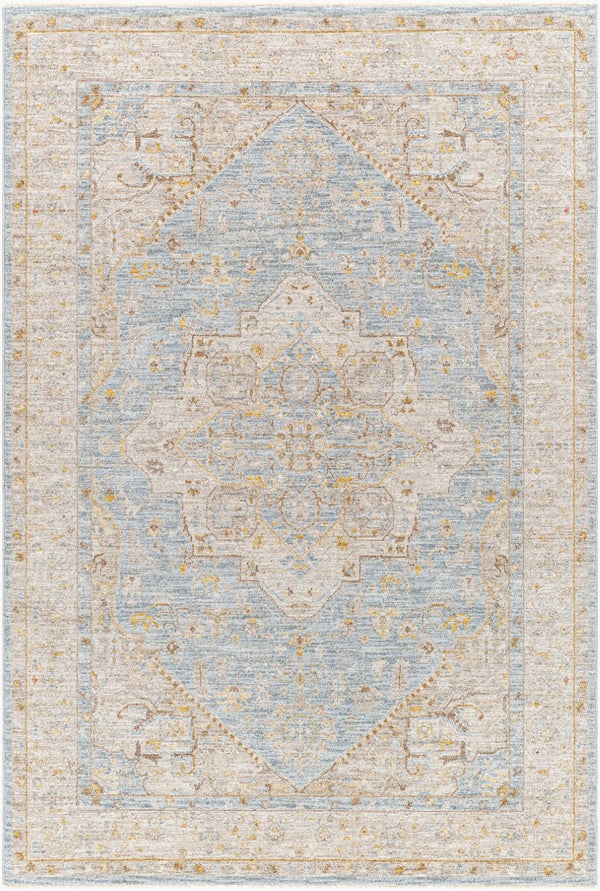Livabliss Avant Garde Traditional Fringe Area Rug Polyester Woven Formal Living Room Accent Taupe, Medium G 2' x 2'11" AVT2365-23