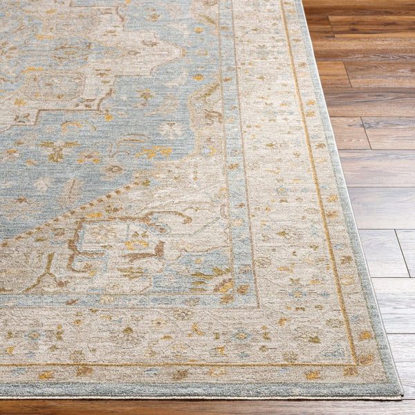 Livabliss Avant Garde Traditional Fringe Area Rug Polyester Woven Formal Living Room Accent Taupe, Medium G 2'7" x 7'3" AVT2365-2773