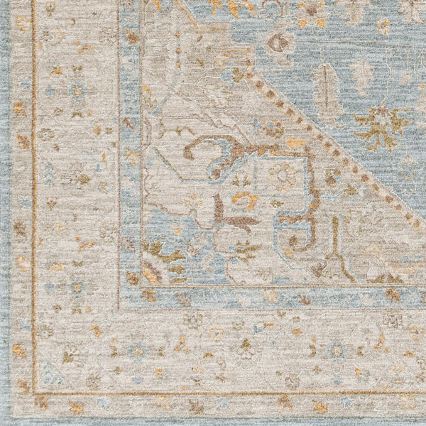 Livabliss Avant Garde Traditional Fringe Area Rug Polyester Woven Formal Living Room Accent Taupe, Medium G 2'7" x 7'3" AVT2365-2773
