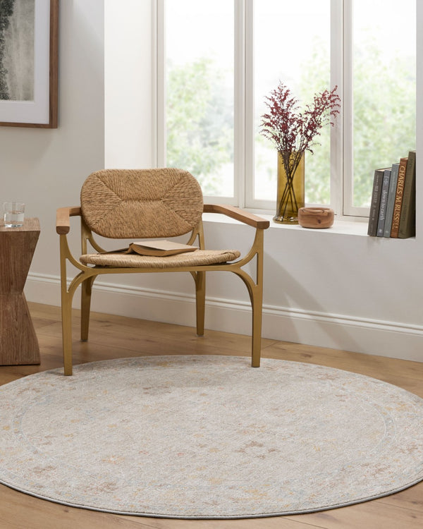 Livabliss Avant Garde Traditional Polyester Area Rug with Fringe Detail for Large Living Spaces Taupe, Medium G 2'8" x 7'3" AVT2368-2773