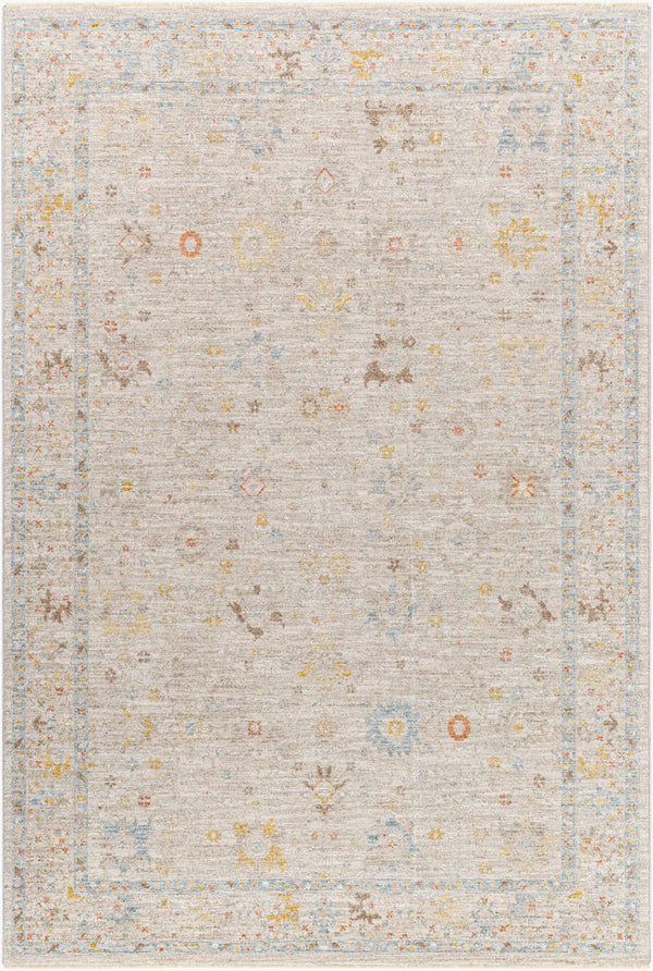 Livabliss Avant Garde Traditional Polyester Area Rug with Fringe Detail for Large Living Spaces Taupe, Medium G 10' x 13'11" AVT2368-1014