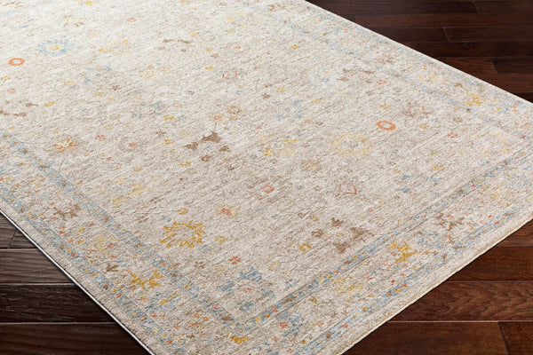 Livabliss Avant Garde Traditional Polyester Area Rug with Fringe Detail for Large Living Spaces Taupe, Medium G 2'8" x 7'3" AVT2368-2773