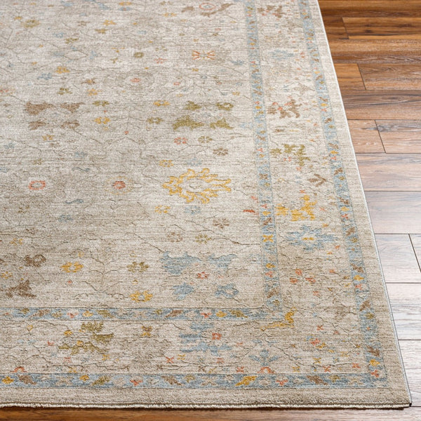 Livabliss Avant Garde Traditional Polyester Area Rug with Fringe Detail for Large Living Spaces Taupe, Medium G 2'8" x 7'3" AVT2368-2773