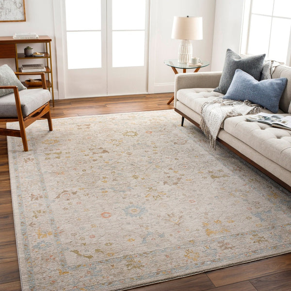 Livabliss Avant Garde Traditional Polyester Area Rug with Fringe Detail for Large Living Spaces Taupe, Medium G 10' x 13'11" AVT2368-1014