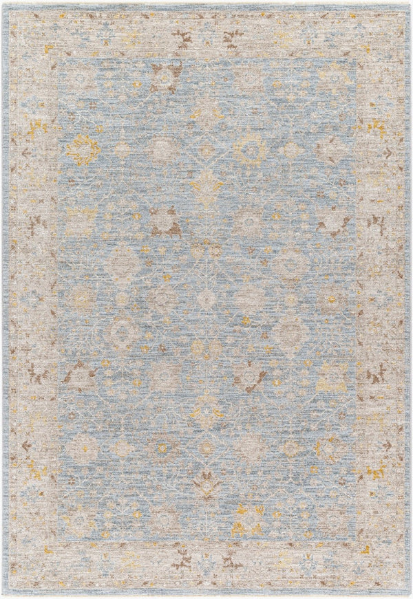 Livabliss Avant Garde Polyester Area Rug with Fringe Formal Traditional Pattern for Large Rooms Taupe, Medium G 2'7" x 3'11" AVT2369-274