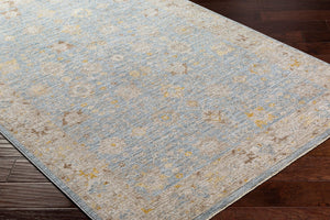 Livabliss Avant Garde Polyester Area Rug with Fringe Formal Traditional Pattern for Large Rooms Taupe, Medium G 6'7" x 9'6" AVT2369-6796