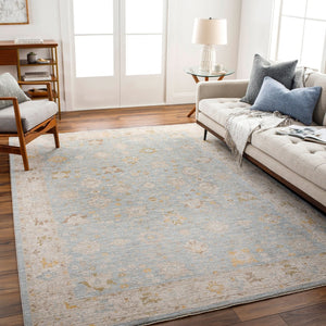 Livabliss Avant Garde Polyester Area Rug with Fringe Formal Traditional Pattern for Large Rooms Taupe, Medium G 6'7" x 9'6" AVT2369-6796