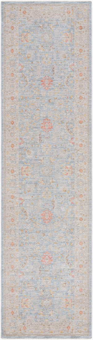 Livabliss Avant Garde Traditional Polyester Area Rug with Fringe Border for Large Living Spaces Taupe, Medium G 2'7" x 7'3" AVT2371-2773