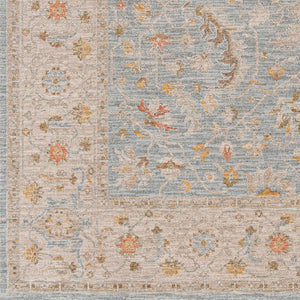 Livabliss Avant Garde Traditional Polyester Area Rug with Fringe Border for Large Living Spaces Taupe, Medium G 6'7" x 9'6" AVT2371-6796