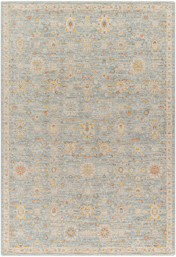 Avant Garde AVT-2375 9' x 12'2" Machine Woven Rug AVT2375-9122  Taupe, Medium Gray, Dark Brown, Amber Surya