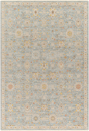 Avant Garde AVT-2375 9' x 12'2" Machine Woven Rug AVT2375-9122  Taupe, Medium Gray, Dark Brown, Amber Surya