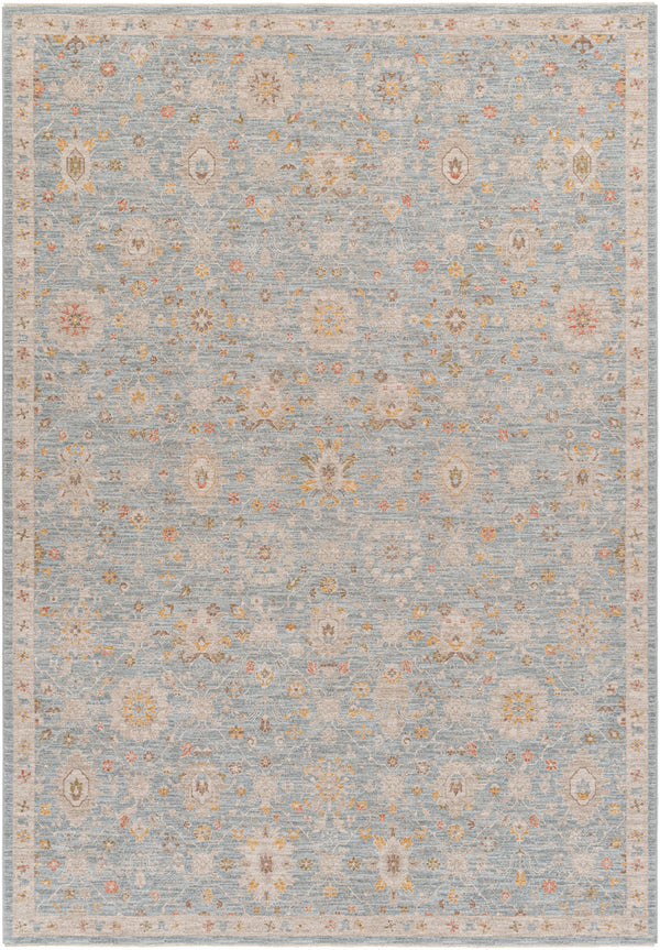 Avant Garde AVT-2375 6'7" x 9'6" Machine Woven Rug AVT2375-6796  Taupe, Medium Gray, Dark Brown, Amber Surya