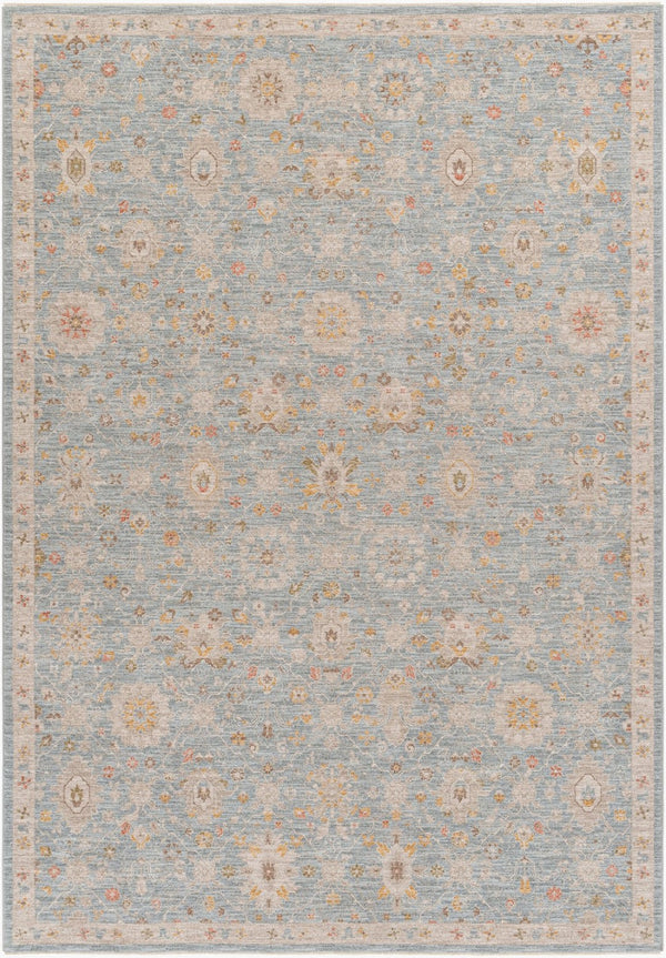 Livabliss Avant Garde Traditional Medallion Polyester Area Rug Woven in Turkey for Formal Living Taupe, Medium G 6'7" x 9'6" AVT2375-6796