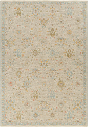 Avant Garde AVT-2377 6'7" x 9'6" Machine Woven Rug AVT2377-6796  Taupe, Medium Gray, Light Olive, Dark Brown Surya