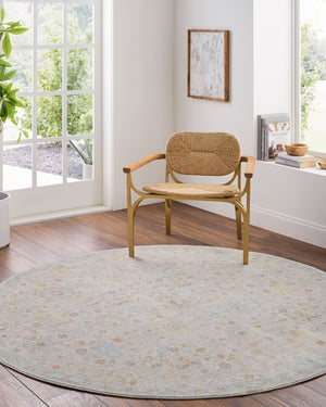 Livabliss Avant Garde Traditional Polyester Area Rug with Fringe Border for Large Living Rooms Taupe, Medium G 2'7" x 7'3" AVT2377-2773
