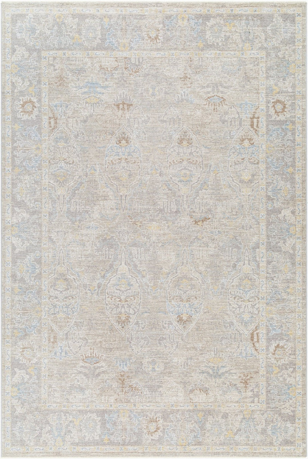 Livabliss Avant Garde Traditional Polyester Area Rug for Living Room and Dining Space Charcoal, Light 12' x 15' AVT2378-1215