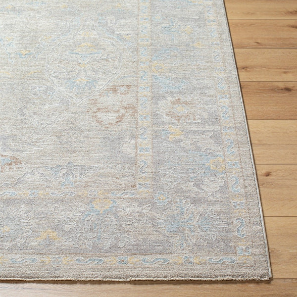 Livabliss Avant Garde Traditional Polyester Area Rug for Living Room and Dining Space Charcoal, Light 6'7" x 6'7" AVT2378-67RD
