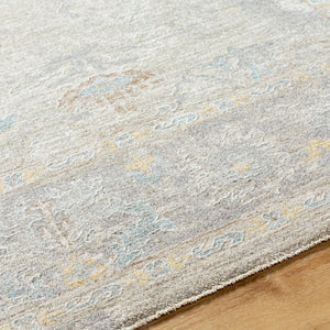 Avant Garde AVT-2378 9' x 12'2" Machine Woven Rug AVT2378-9122  Charcoal, Light Slate, Cream, Dark Blue, Light Brown, Olive Surya