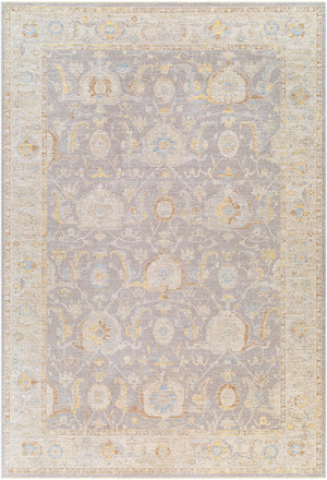 Avant Garde AVT-2380 7'10" x 10'2" Machine Woven Rug AVT2380-710103  Charcoal, Light Slate, Light Brown, Cream, Olive, Dark Blue Surya