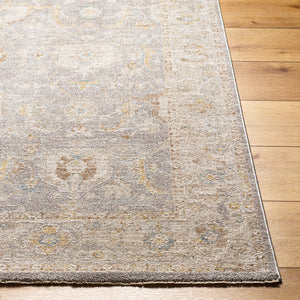 Avant Garde AVT-2380 9' x 12'2" Machine Woven Rug AVT2380-9122  Charcoal, Light Slate, Light Brown, Cream, Olive, Dark Blue Surya