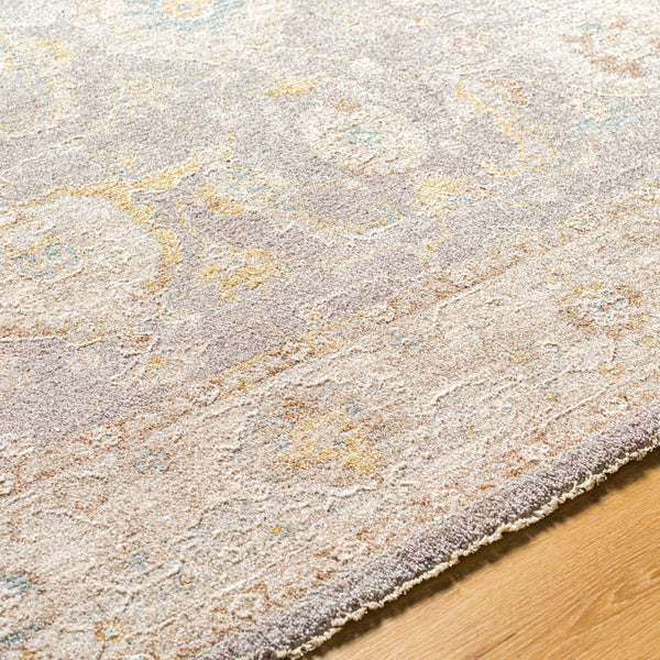 Avant Garde AVT-2380 9' x 12'2" Machine Woven Rug AVT2380-9122  Charcoal, Light Slate, Light Brown, Cream, Olive, Dark Blue Surya