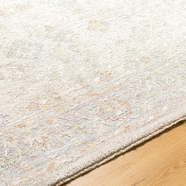 Avant Garde AVT-2381 9' x 12'2" Machine Woven Rug AVT2381-9122  Light Slate, Charcoal, Cream, Light Brown, Dark Blue, Olive Surya