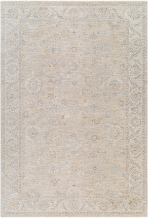 Avant Garde AVT-2382 7'10" x 10'2" Machine Woven Rug AVT2382-710103  Charcoal, Light Slate, Cream, Light Brown, Dark Blue, Olive Surya