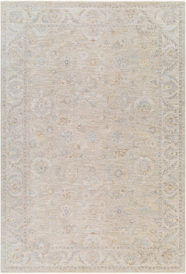 Livabliss Avant Garde Traditional Fringe Area Rug Polyester Woven for Large Living Spaces Charcoal, Light 12' x 15' AVT2382-1215
